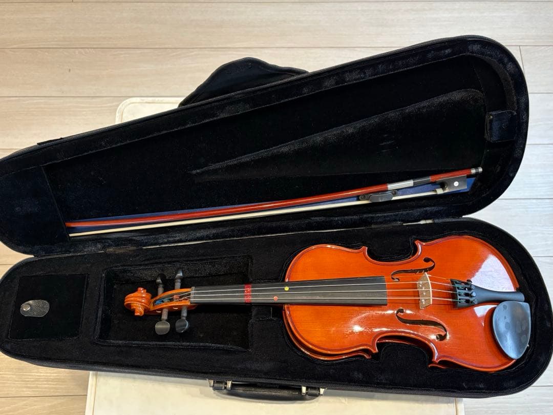 鈴木バイオリン 1/2 No.230 2021, KUN肩当て付き