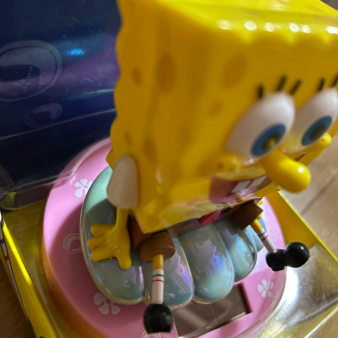 スポンジ・ボブ　ソーラーフィギュア　 ゆらゆらソーラー