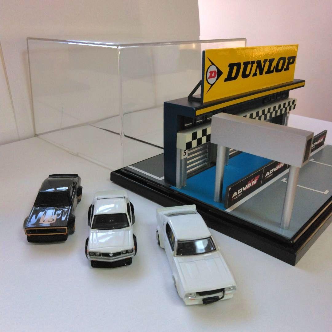 タムタムオリジナルジオラマケンメリ　ケンメリRX-3 ミニカー3台1/64