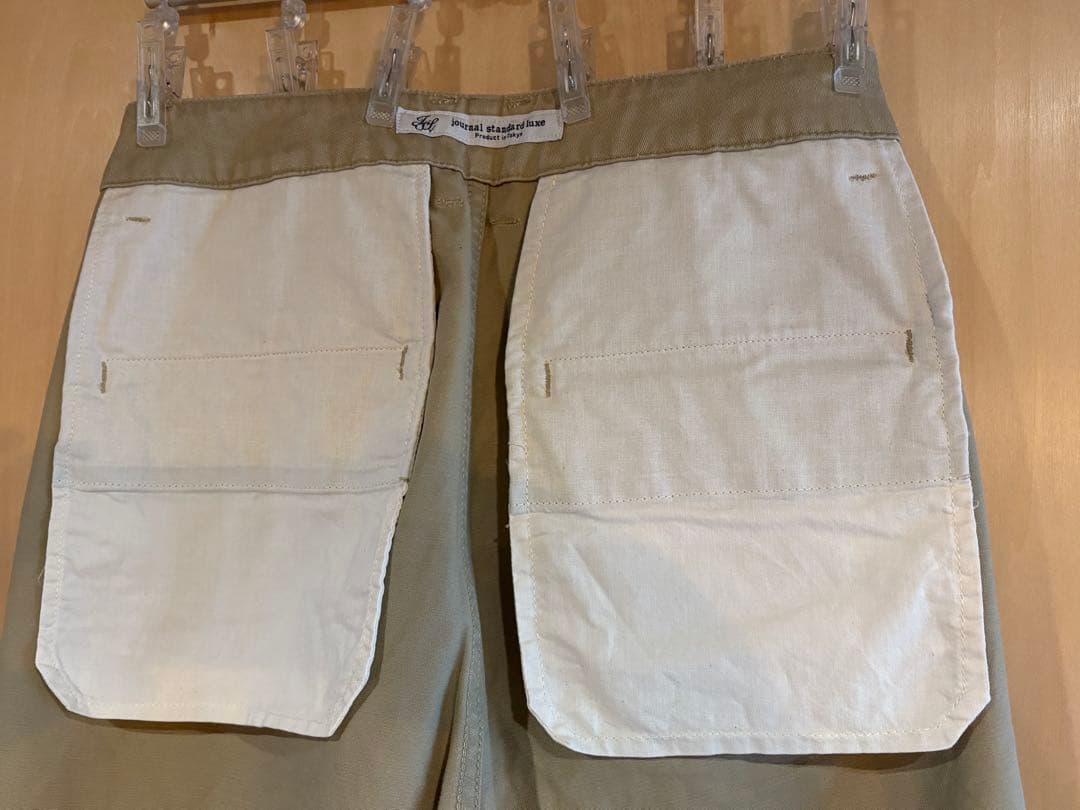 journal standard luxe ドライワッシャー ワイドチノ