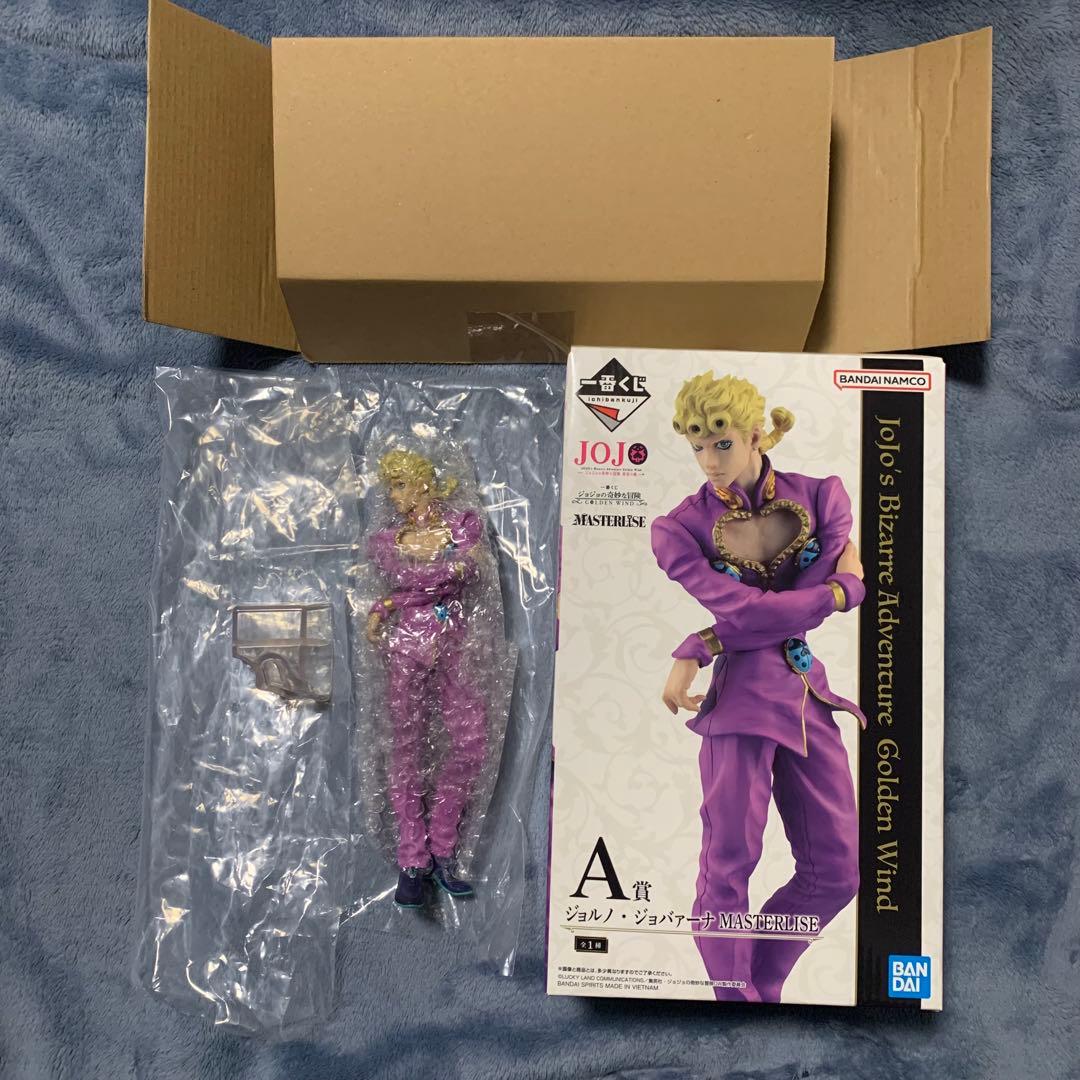 【開封済】一番くじジョジョの奇妙な冒険GOLDENWINDフィギュアフルコンプ