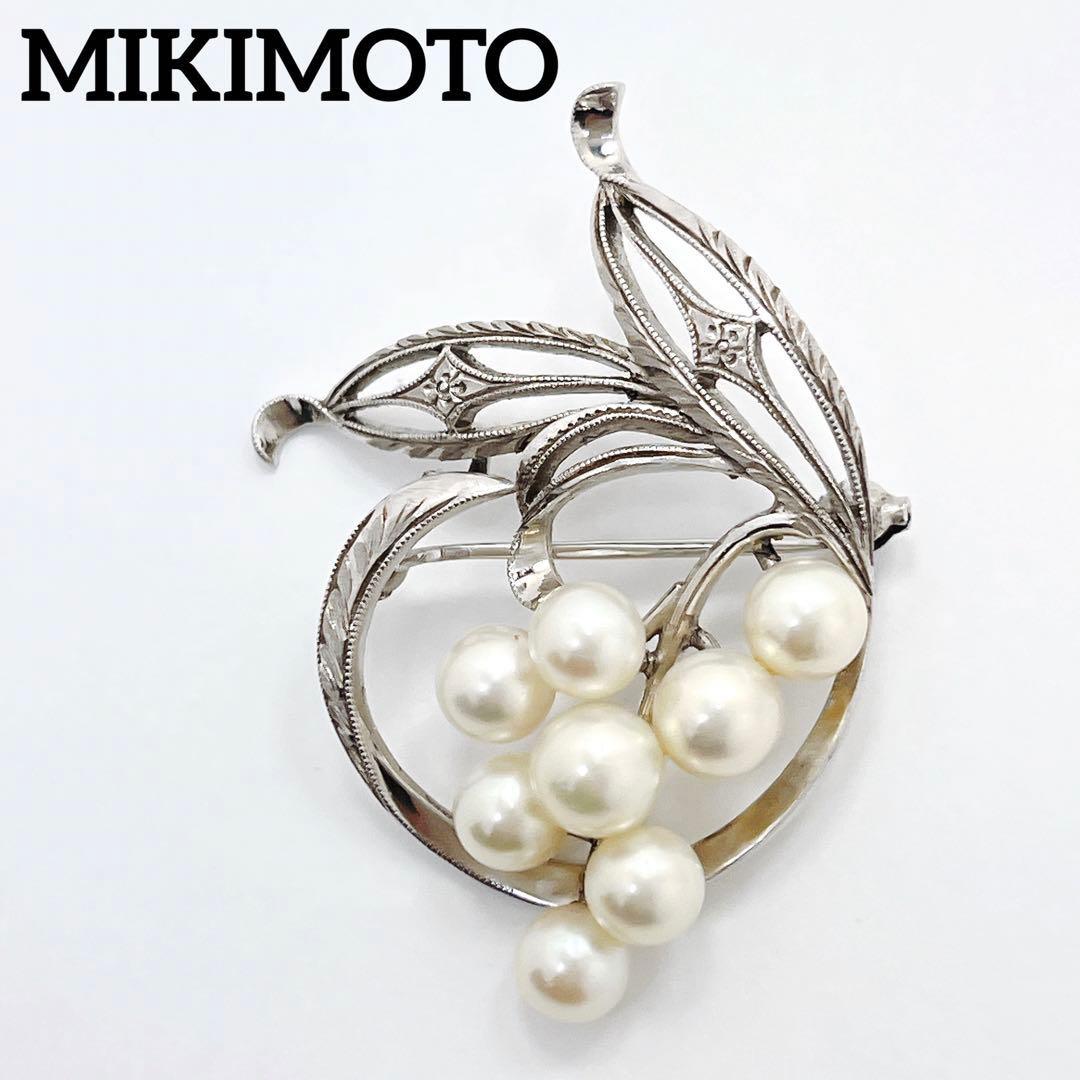 MIKIMOTO ミキモト パール　アンティーク　ヴィンテージ　ブローチ