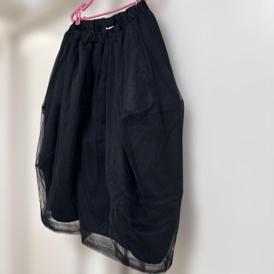 超美品❗️チュール付きサルエルパンツ　コムコムCOMME des GARCONS‼️