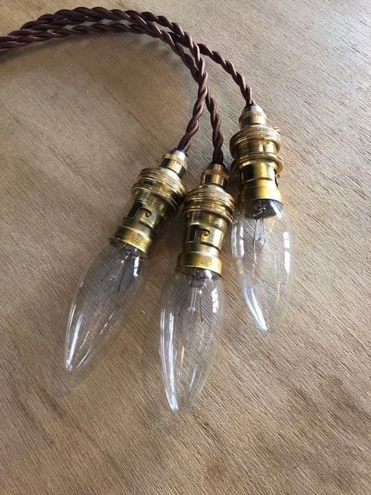 アンティーク照明などに使用されるソケットコード