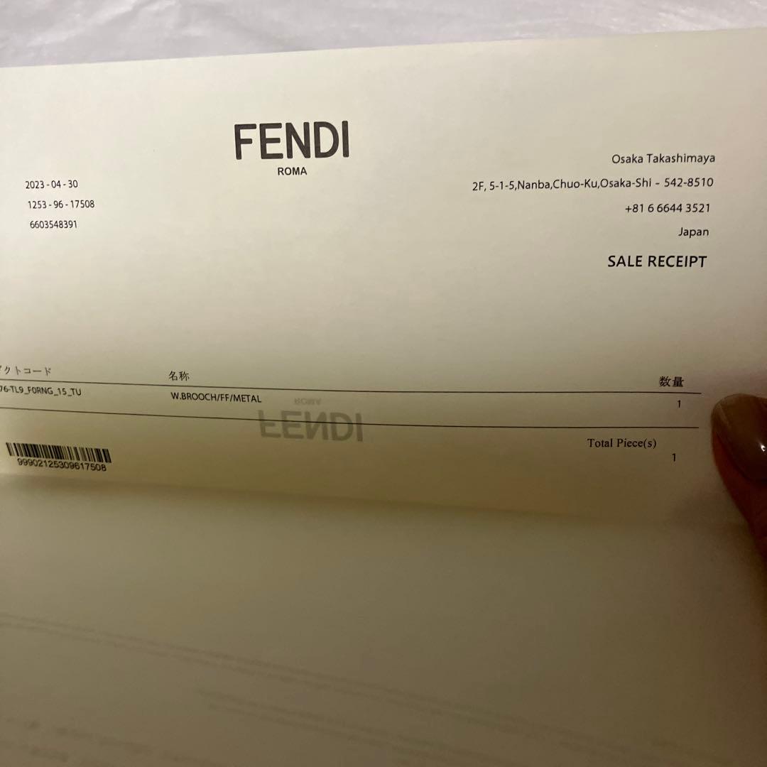 FENDI☆ROMA☆アクセサリー☆美品☆翌日発送