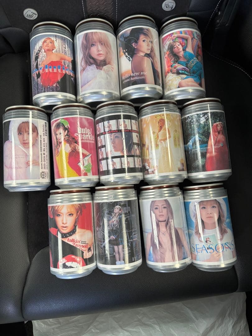 13種 コンプリートセット 非売品 浜崎あゆみ　オリジナルラベル缶