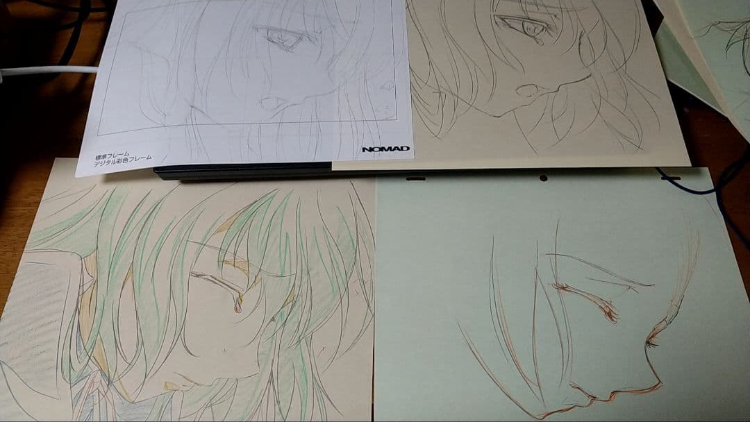 ローゼンメイデン　水銀燈　直筆原画