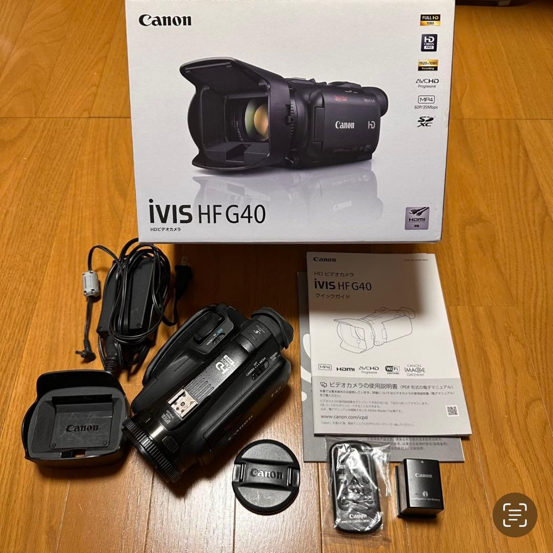 値下げ！✨プロ仕様　Canon iVIS HF G40 ビデオカメラ