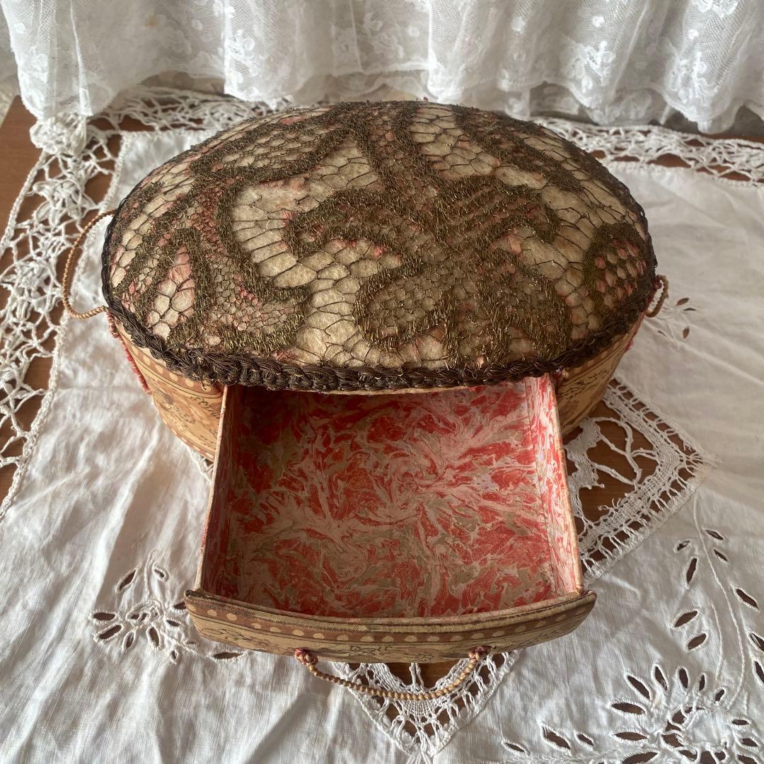 フランス　アンティークボックス Maurice Leclerc レア