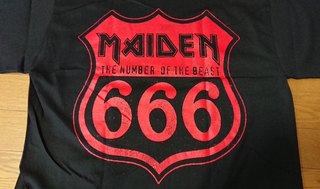IRON MAIDEN / アイアンメイデン バンドTシャツ 未使用☆魔力の刻印