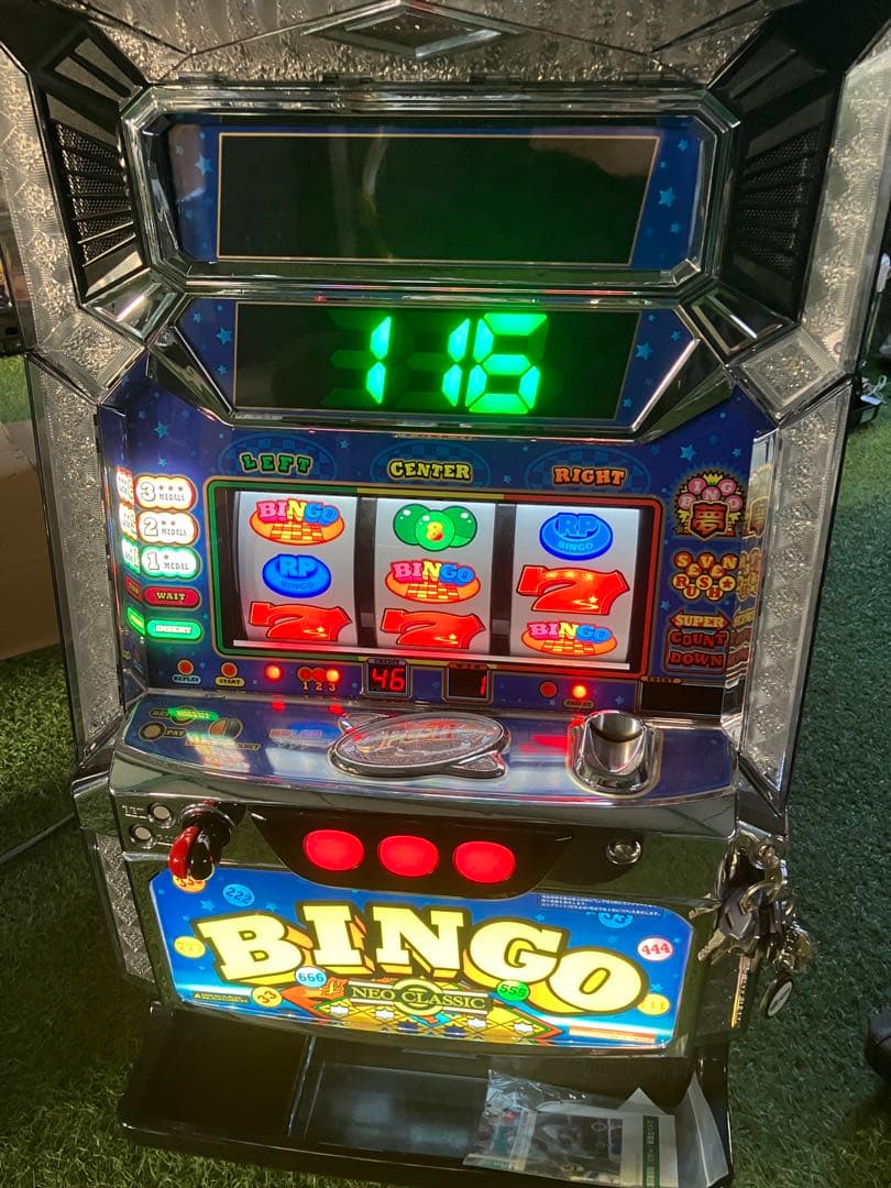 ぺっか　スロット　スーパービンゴネオクラシック 不要機付けました。