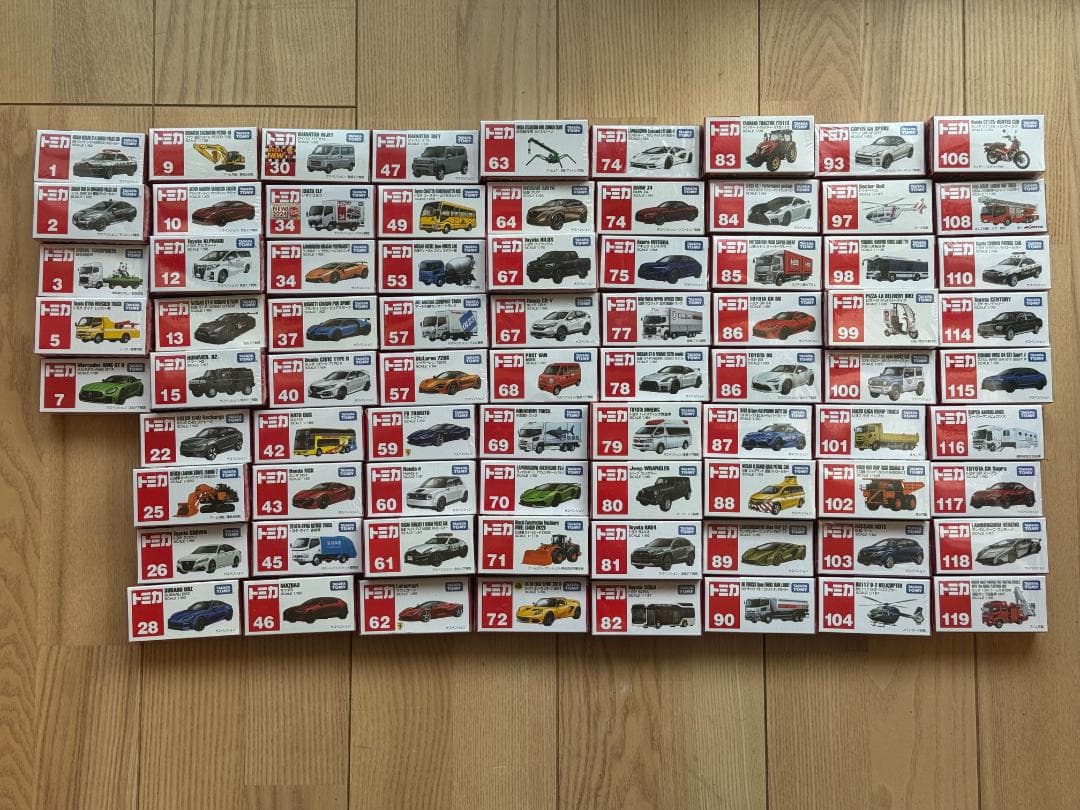 『トミカ 大量77台セット！絶版品多数！貴重なコレクションまとめて！』A