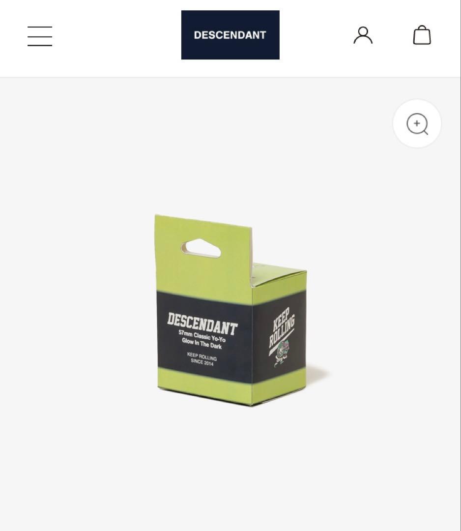 DESCENDANT ヨーヨー 2025ss