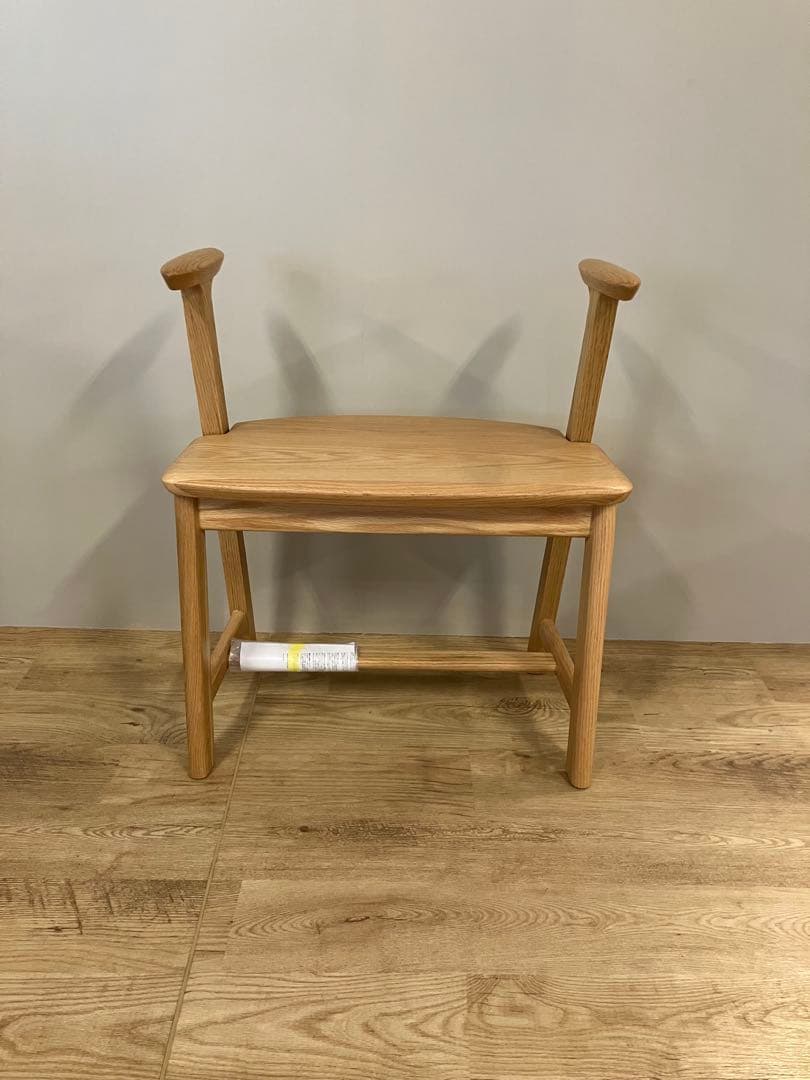 オーク無垢材　アシストスツール　展示品