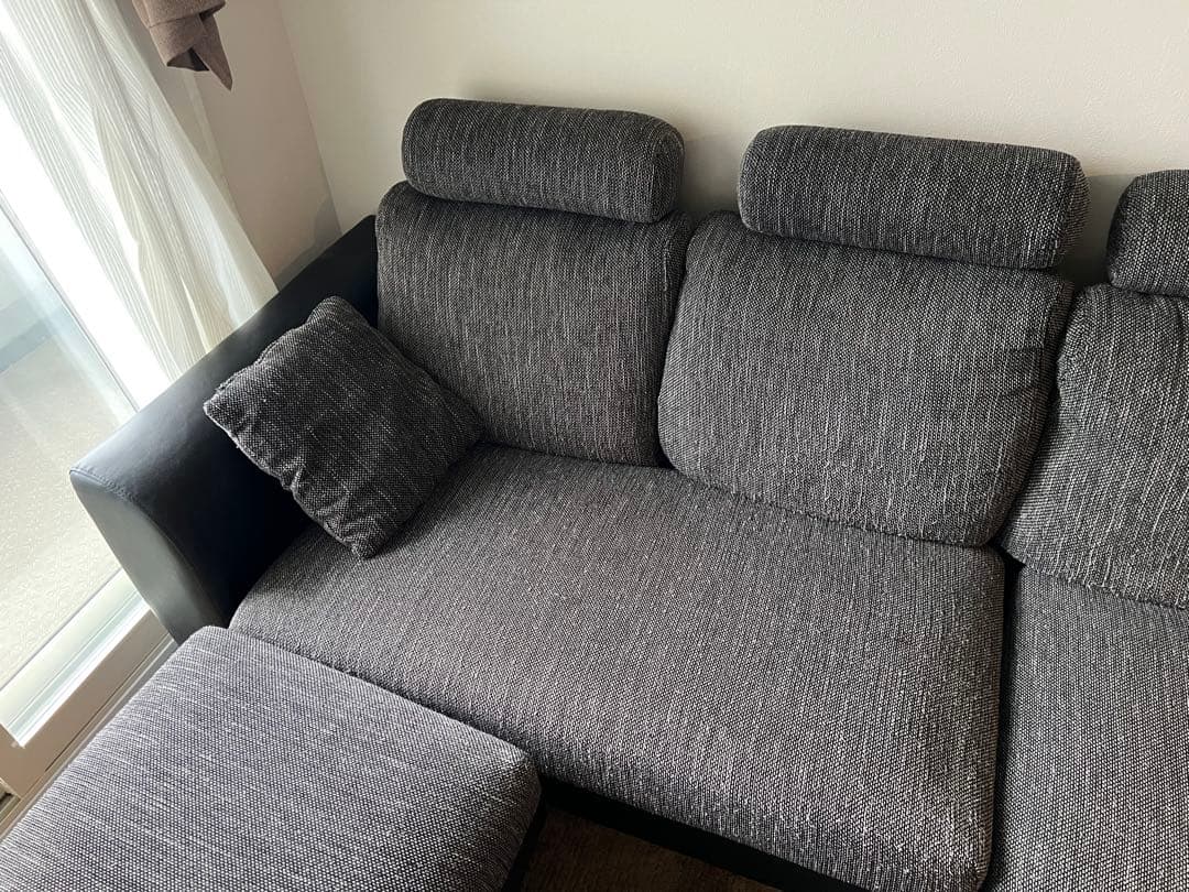 WATANABEカウチソファ 4人掛け LOWYA ハイバック 直接手渡し