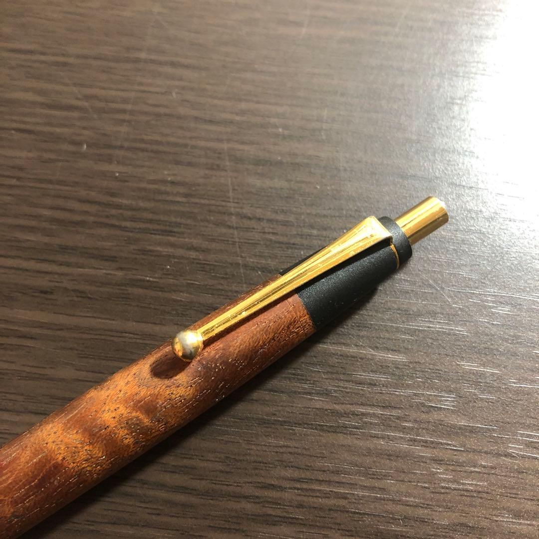 野原工芸　ボールペン　ブビンガ