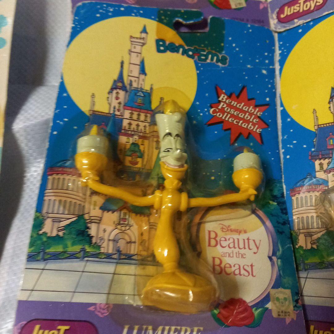 激レア☆JusToys☆Disney ☆ポーズドール☆美女と野獣、ダックテール他