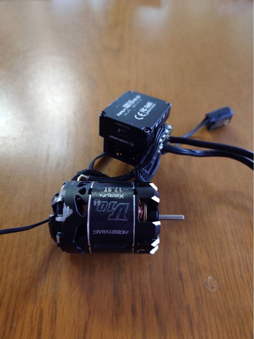 ホビーウイング ESC G2S 17.5 G4 チタンローター KOキャパシタ