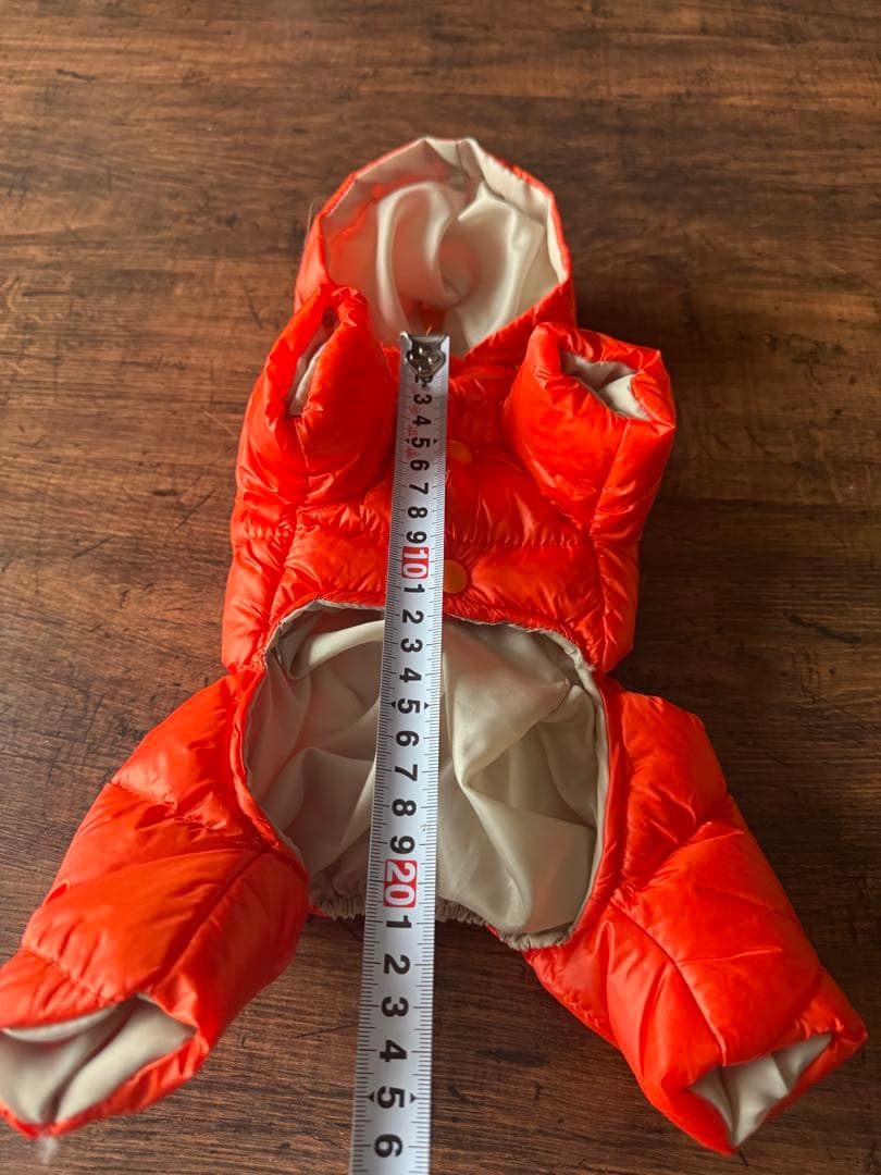 注目度up!!【美品】MONCLER オレンジ フード付き