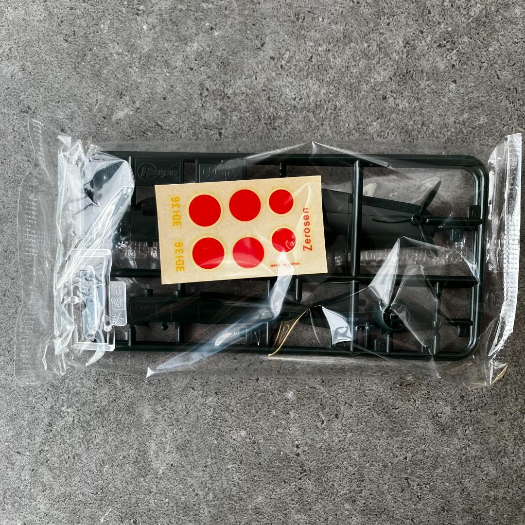 ハセガワ　レトロ　大戦機ヘリコプター4点セット　三菱A6M5零戦52型