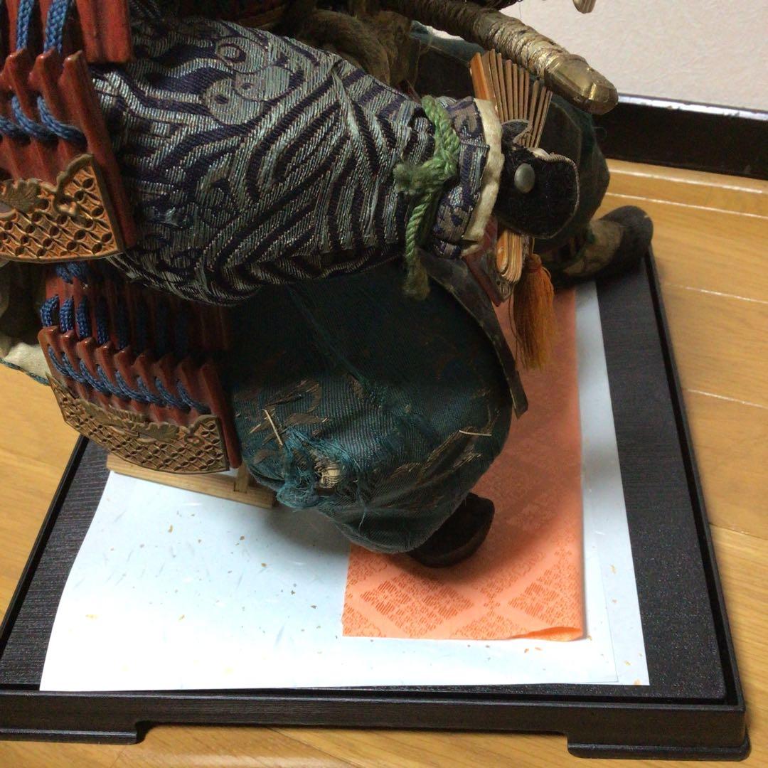 武者人形　五月人形　加藤清正　骨董　アンティーク　江戸　明治　武士　武将　侍