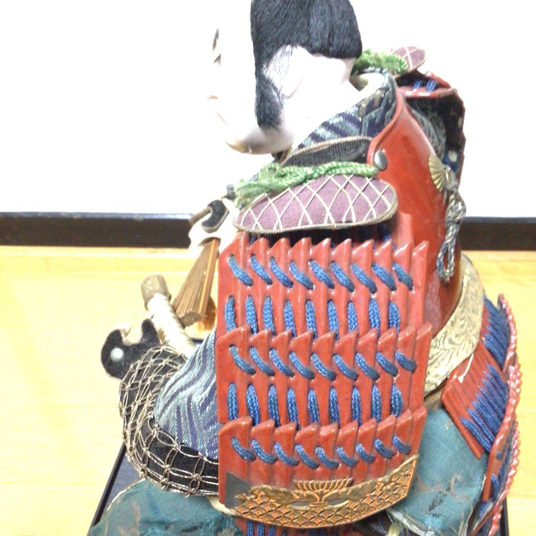 武者人形　五月人形　加藤清正　骨董　アンティーク　江戸　明治　武士　武将　侍