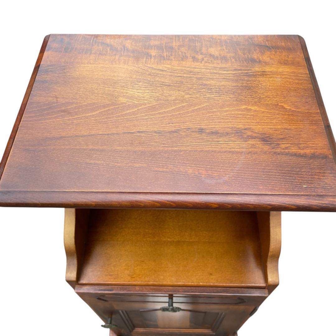 karimoku カリモク コロニアル 電話台 高級家具　A