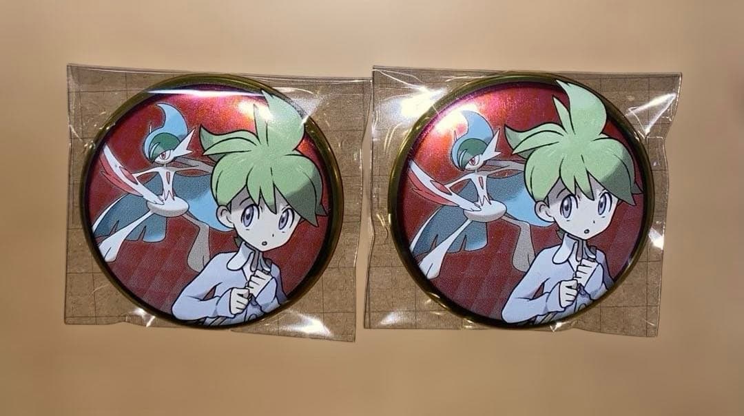 ポケモン　缶バッジ　ミツル