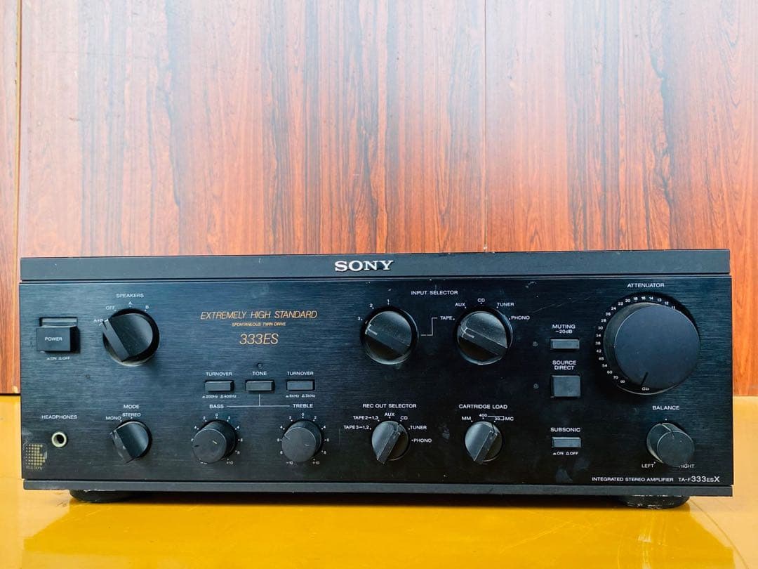 SONY 333ES アンプ
