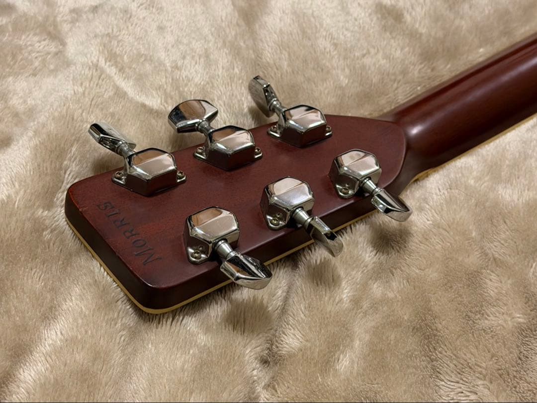 Morris F-20 モーリス アコースティックギター ハードケース付き