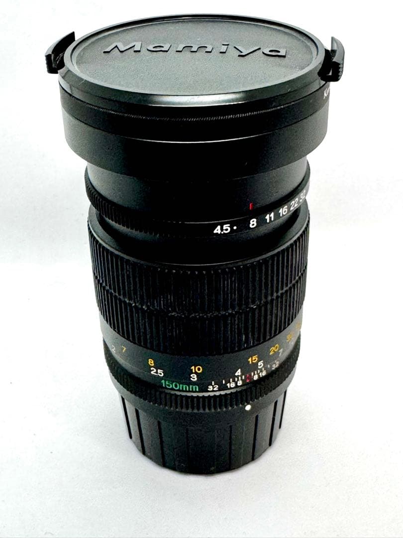 【新同・美品】ニューマミヤ６本体 ＋ レンズ75mm ＋150mm