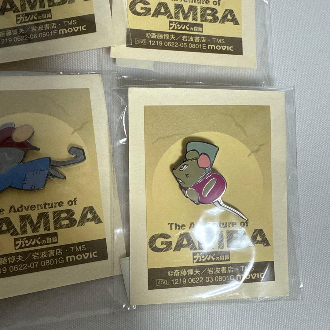 ガンバの冒険　ピンズ　ピンバッジ