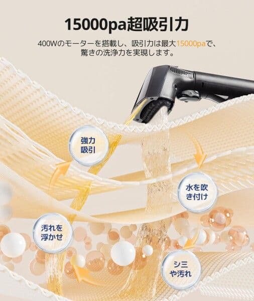 【新品未使用】 YINOLIFE スチームクリーナー 本体