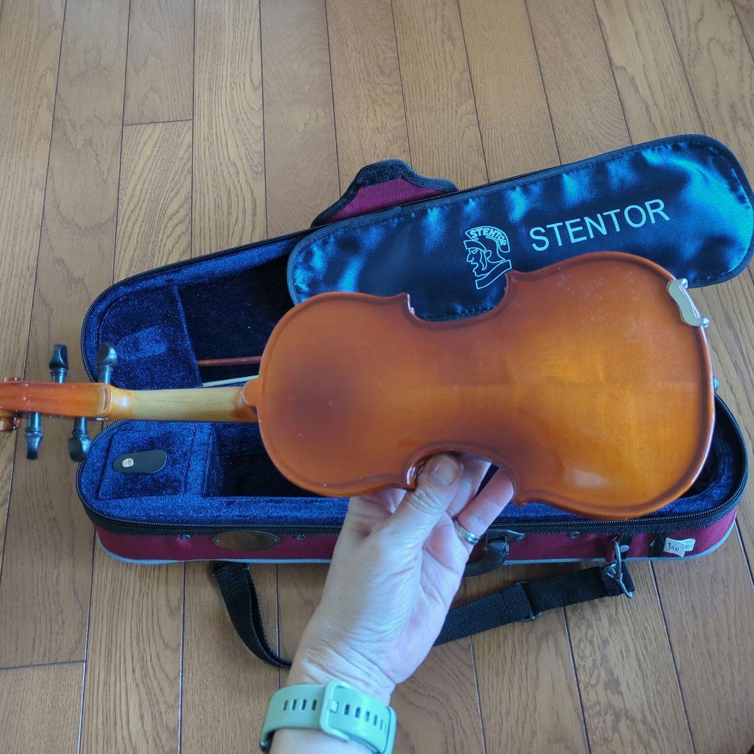 STENTOR 子供用1/16バイオリン ケース付き