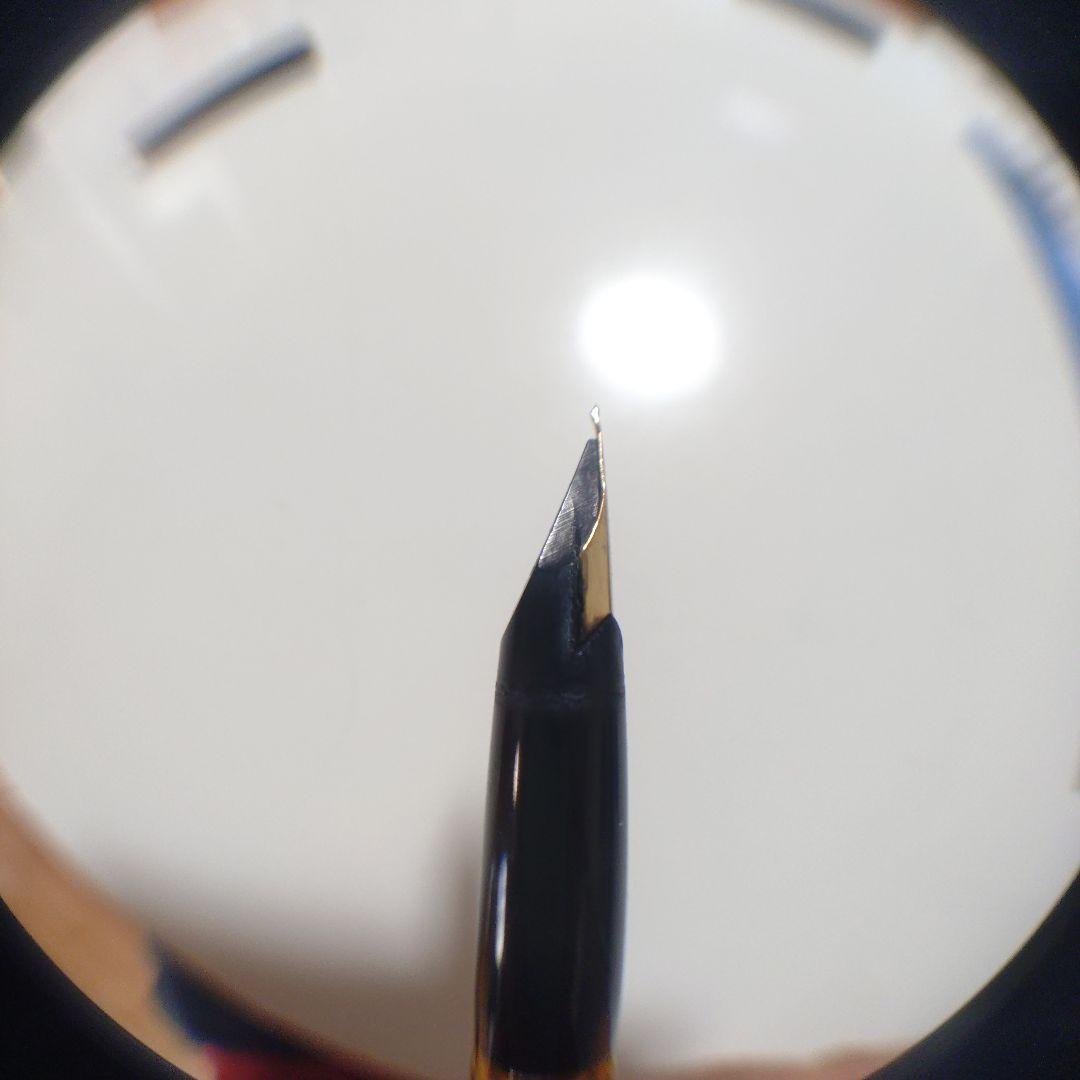 モンブラン 万年筆 黒 ゴールド装飾