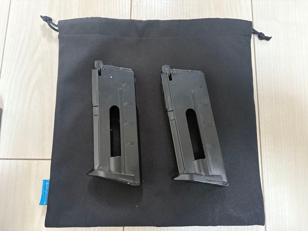 FN57 マルシン CO2 真鍮ピストン マガジン2本 ホルスターセット