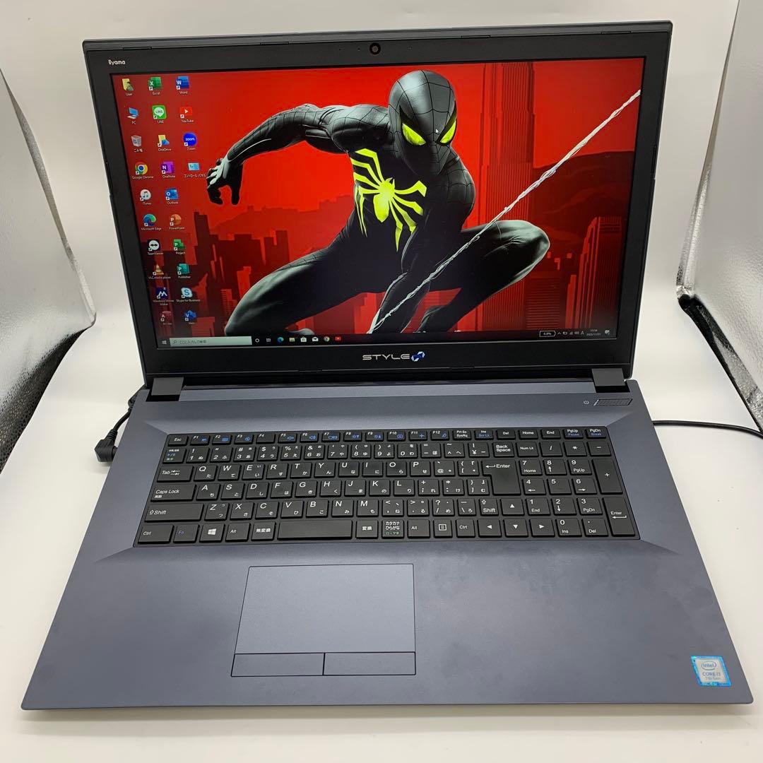 Windowsノート本体 Mouse Computer iiyama STYLE N870HZ |C.i7