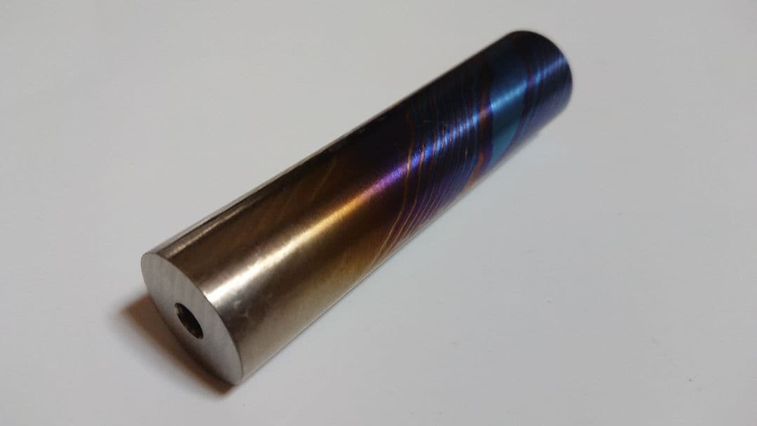 ティマスカス・シリンダーロッド (チタン合金製ダマスカス) Timascus