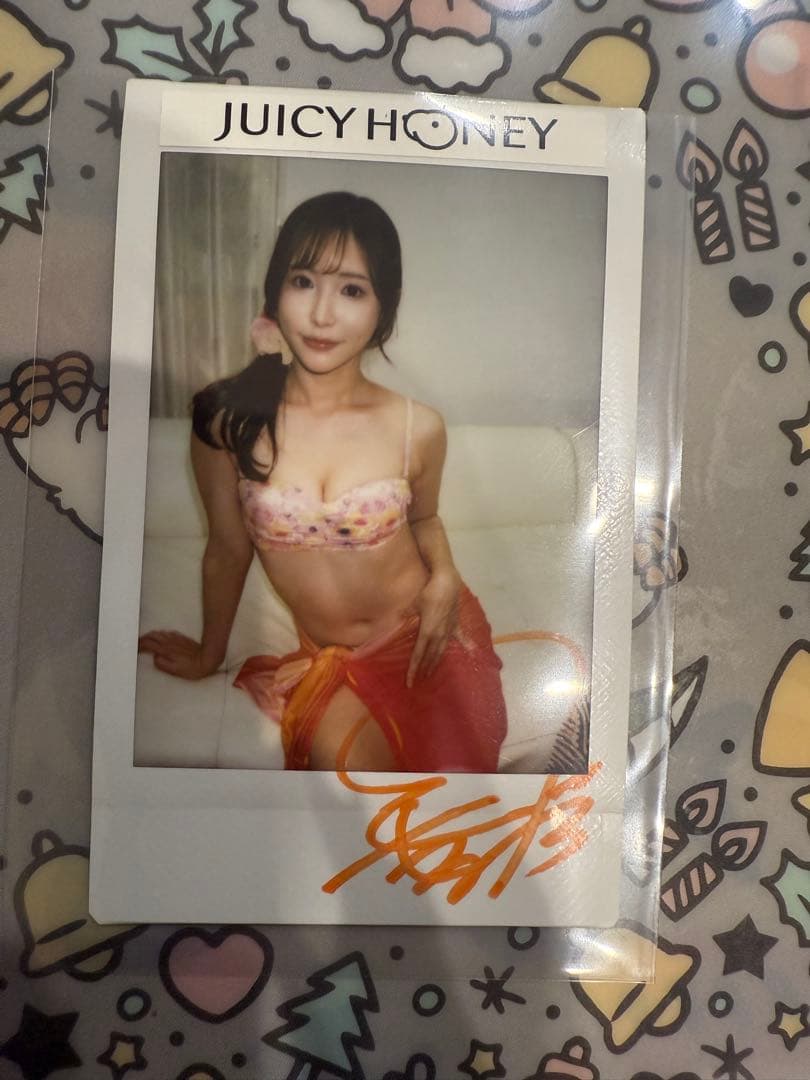 ジューシーハニー 20th 天使もえ 直筆サインチェキ