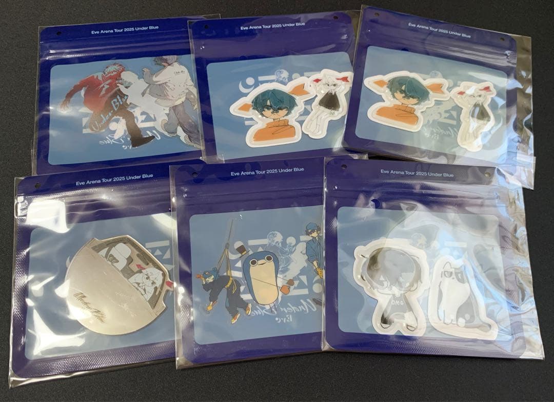れ*)様 【166】Eve Under Blue くじ Eve賞 アイコンぬい