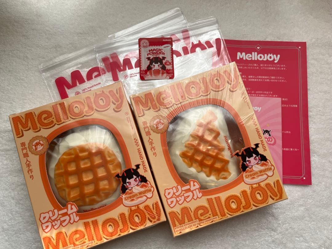 Mellojoy 新パッケージ クリームワッフル 2個セット