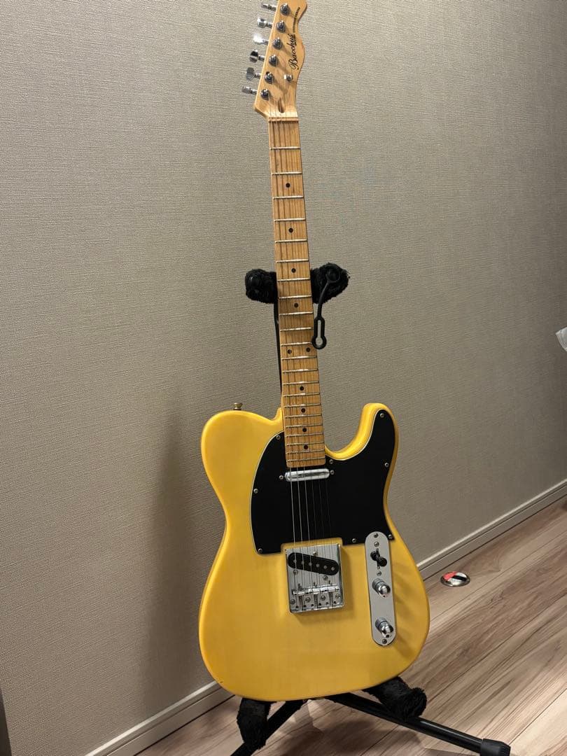 美品 Bacchus テレキャスター エレキギター バタースコッチブロンド