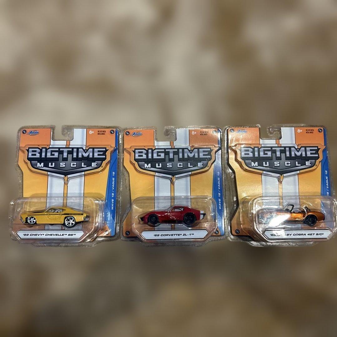 Jada TOYS BIGTIME MUSCLE 3台セット