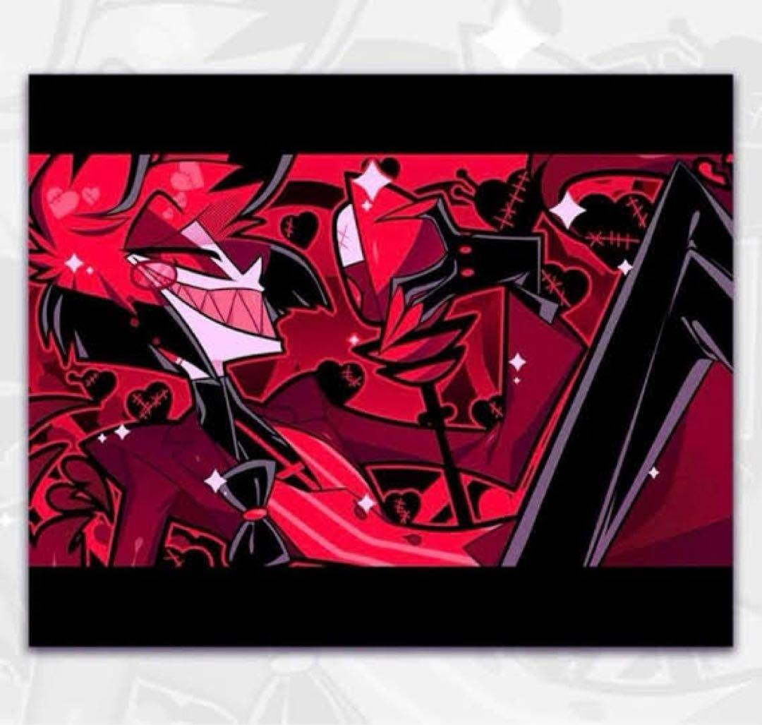 ハズビンホテル　アラスター　2024 バレンタイン　ポスター