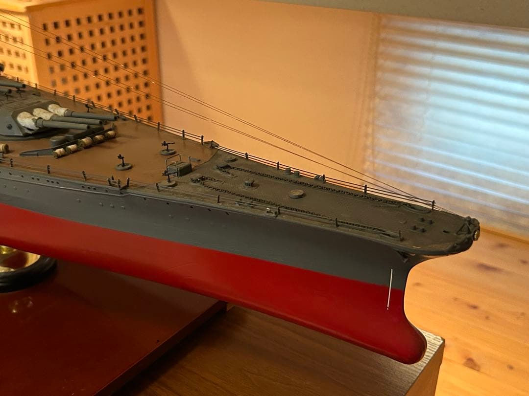 【17日まで限定値下げ】ニチモ 戦艦大和 1/200 塗装完成品