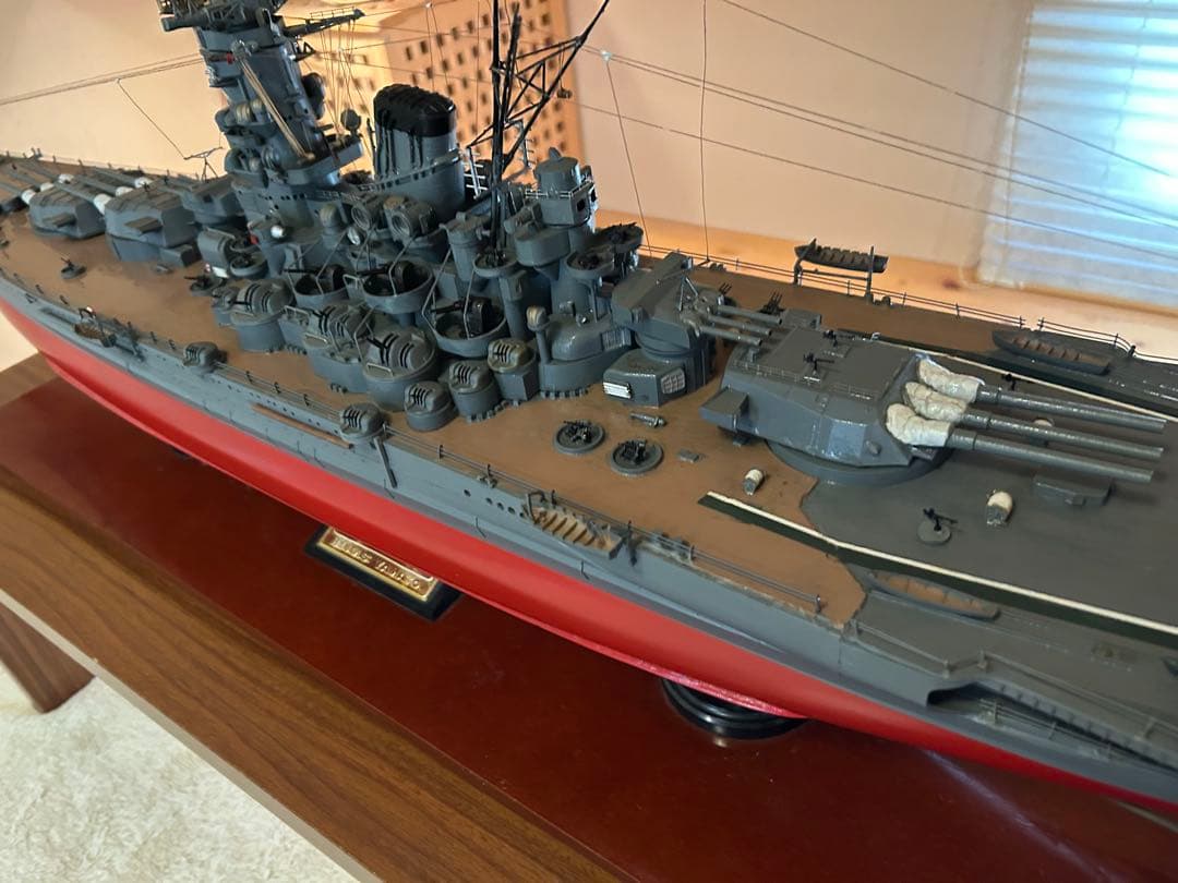 【17日まで限定値下げ】ニチモ 戦艦大和 1/200 塗装完成品