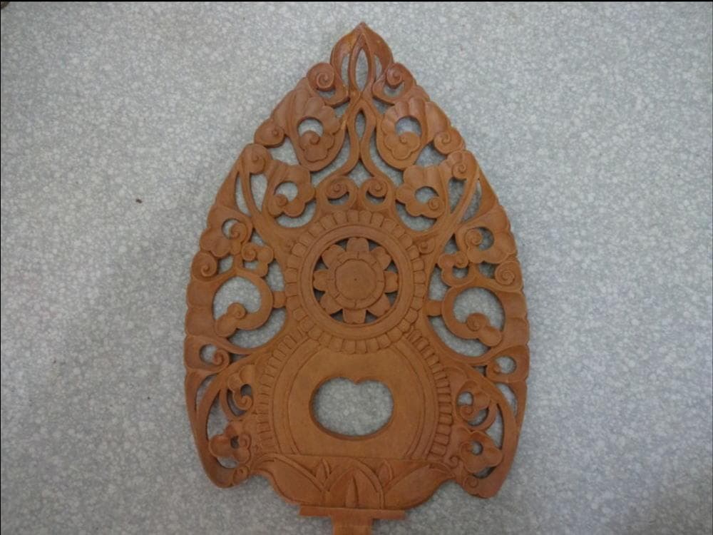 木彫り　阿弥陀如来座像　高さ約60㎝　古美術　中国美術　骨董　旧家蔵出し　置物