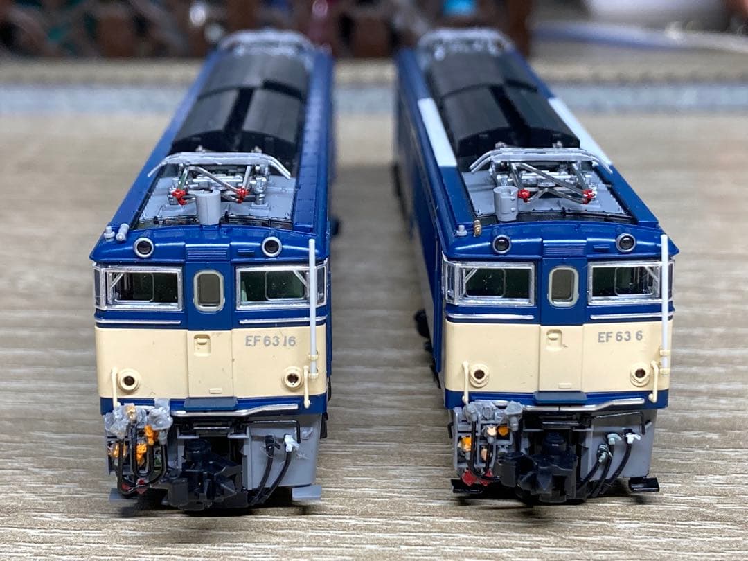 TOMIX 92167 92168 EF63 1.2次形1両ずつ