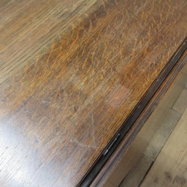 イギリス アンティーク 家具 大きな ゲートレッグテーブル 英国 6157e