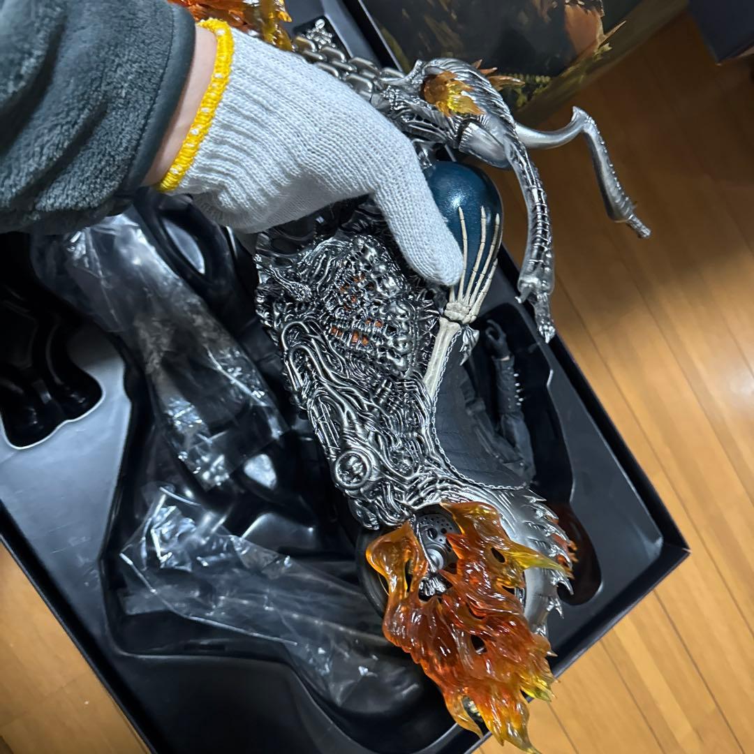 ゴーストライダー ホットトイズアクションフィギュア バイク付き